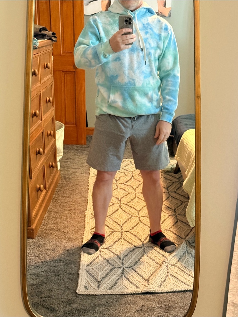 FEAT hoodie by Savannah Chrisley - Medium Tie Dye